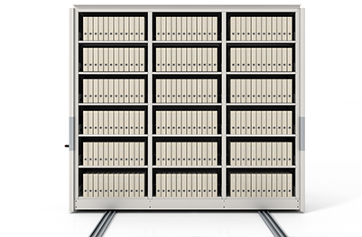 无轨档案密集架